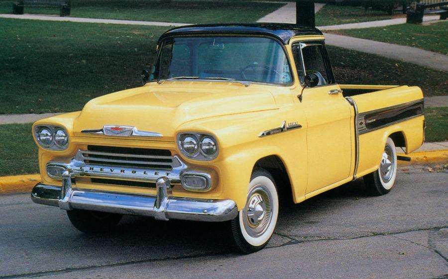  Chevrolet Apache 31 Cameo Fleetside Pickup Truck 1958 года  (фото 11 из 11)